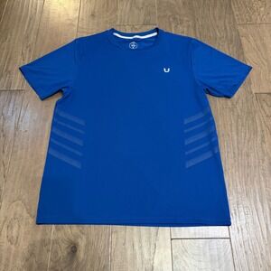 Northyard Men's Blue Athletic Performance T-Shirt‎ Size L Short Sleeve